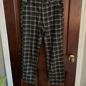 Plaid pants